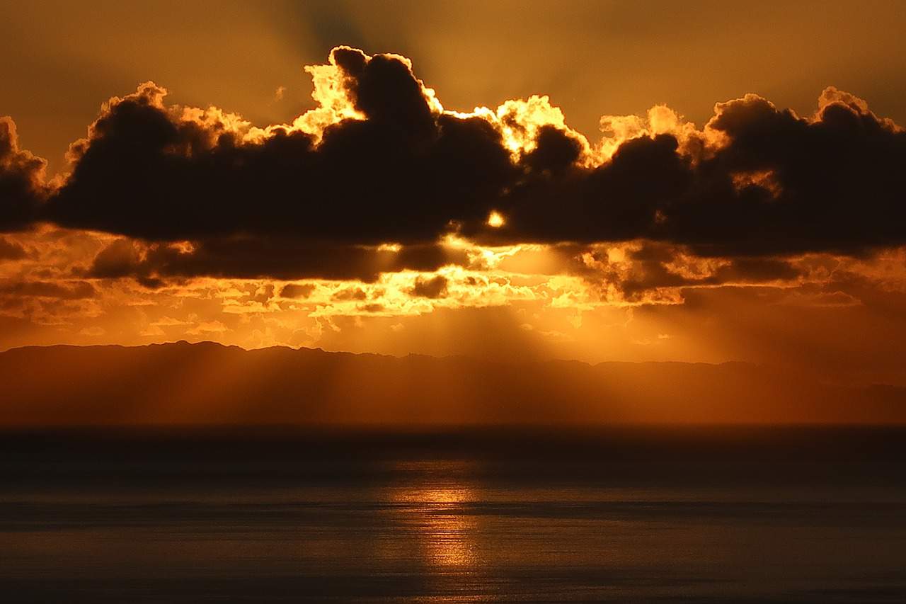 Sonnenuntergang vor Madeira