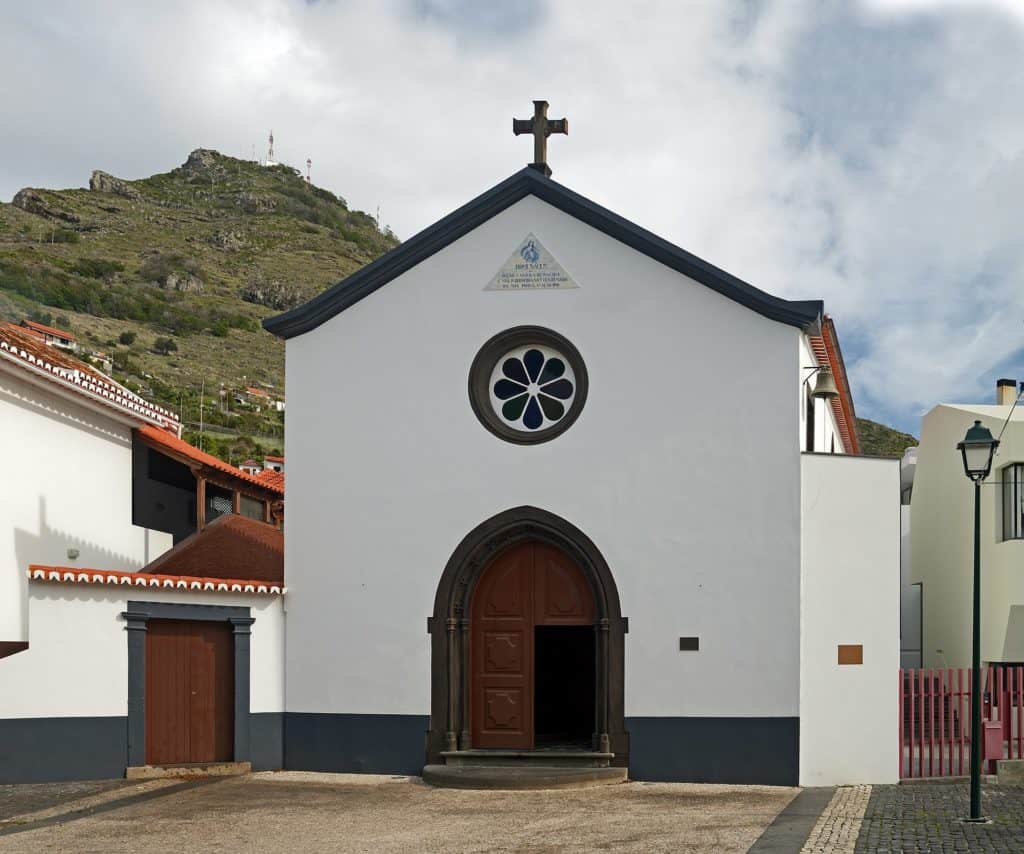 Capela do Senhor dos Milagres in Machico. Madeira, Portugal